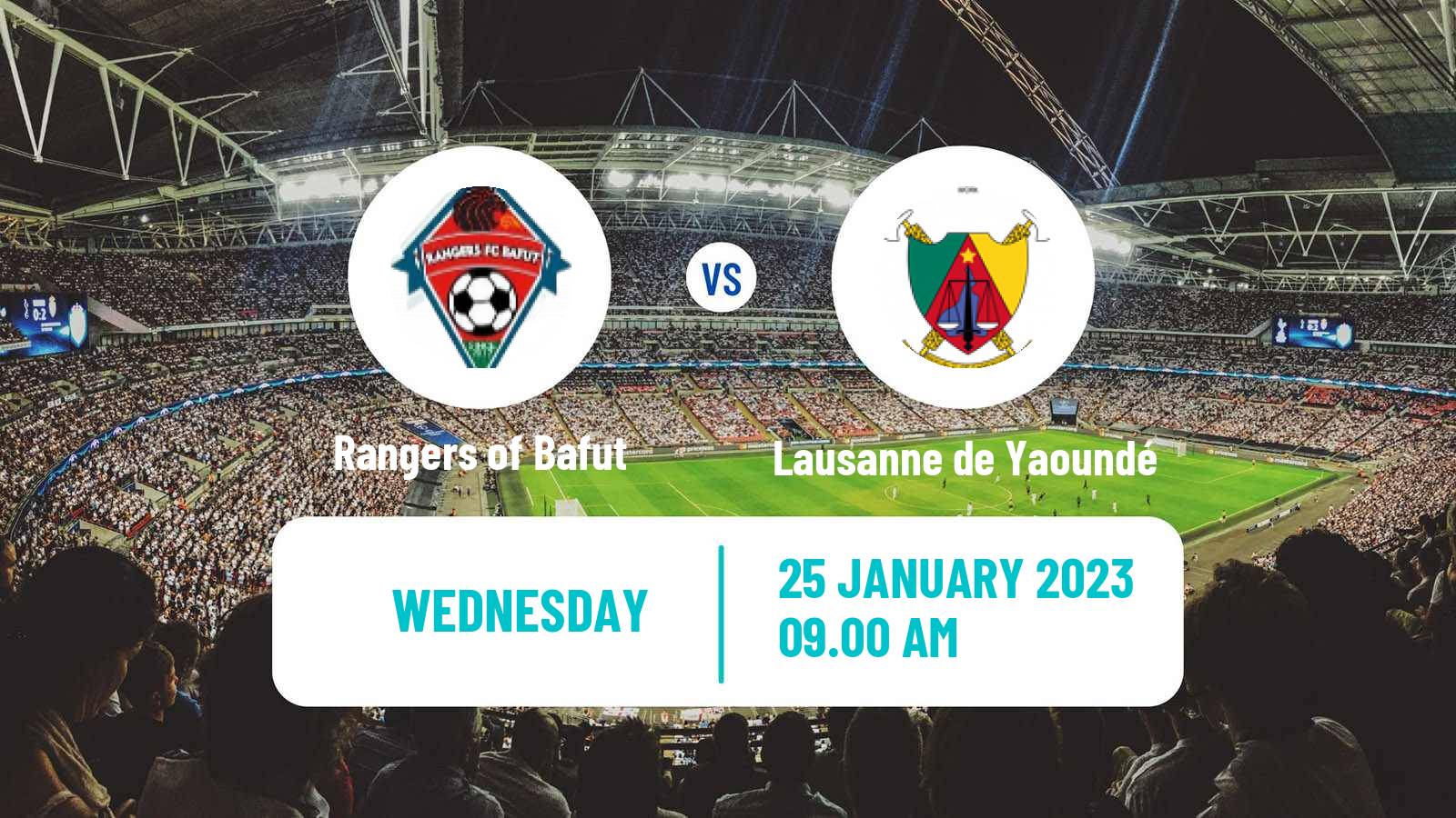 Soccer Cameroon Elite Two Rangers of Bafut - Lausanne de Yaoundé