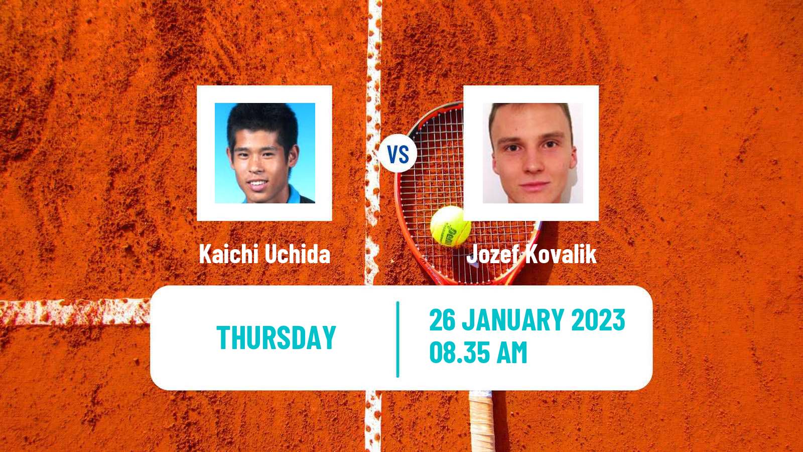 Tennis ATP Challenger Kaichi Uchida - Jozef Kovalik