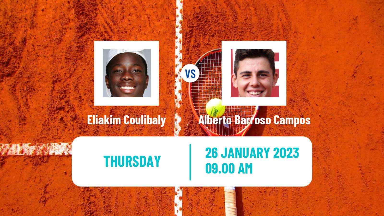 Tennis ITF Tournaments Eliakim Coulibaly - Alberto Barroso Campos