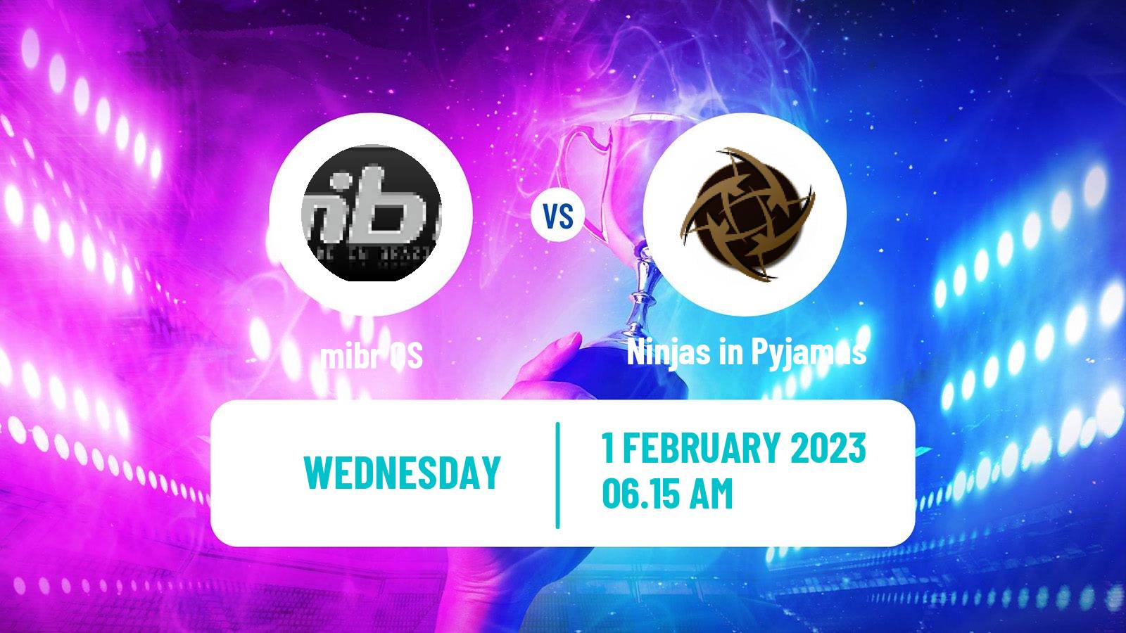 Esports eSports mibr - Ninjas in Pyjamas