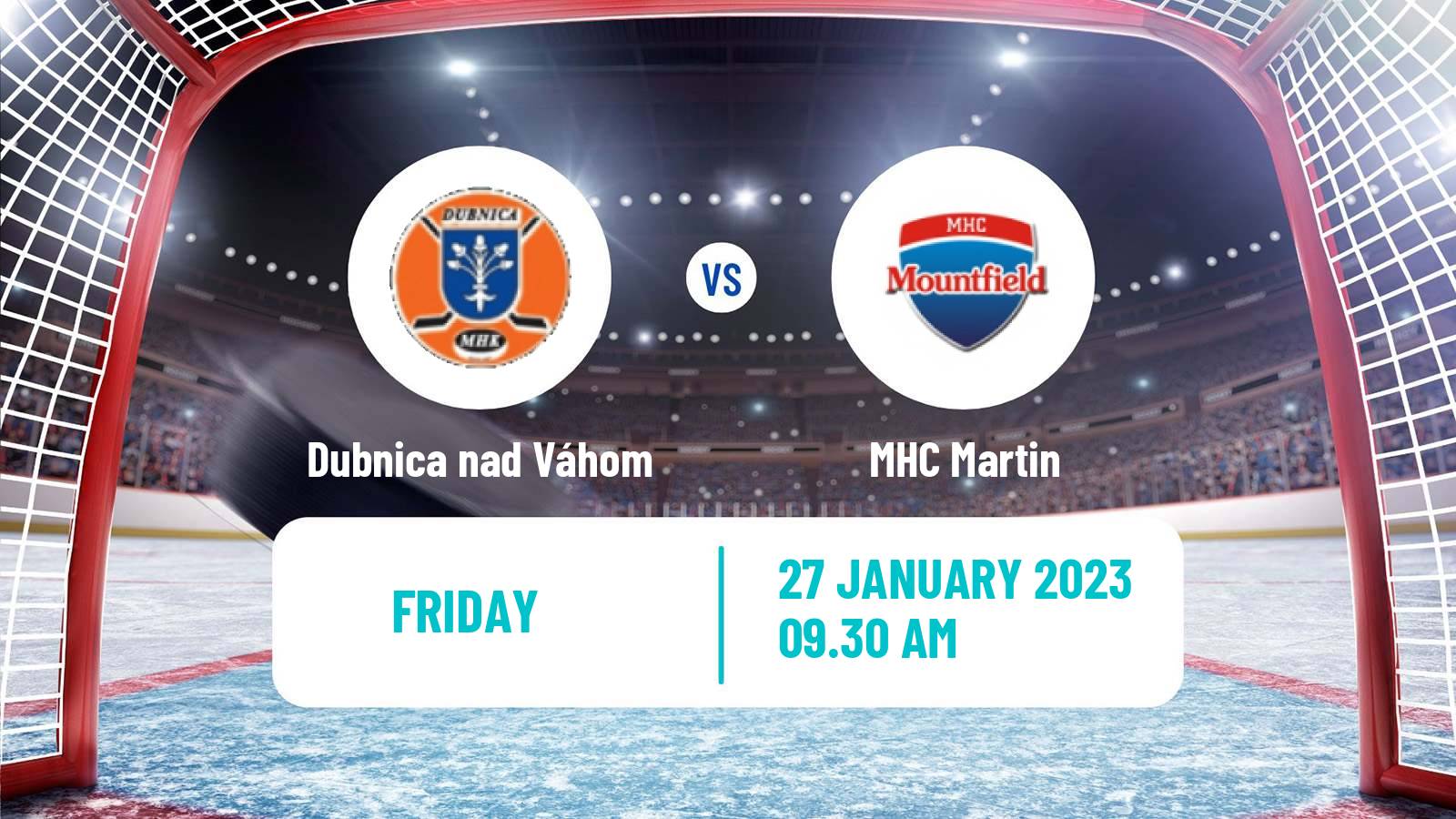 Hockey Slovak 1 Liga Hockey Dubnica nad Váhom - Martin