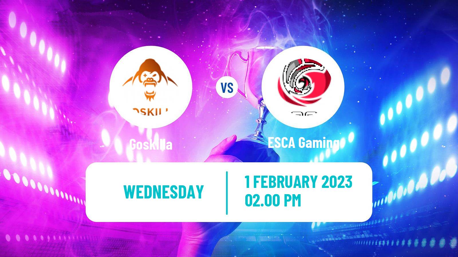 Esports eSports Goskilla - ESCA Gaming