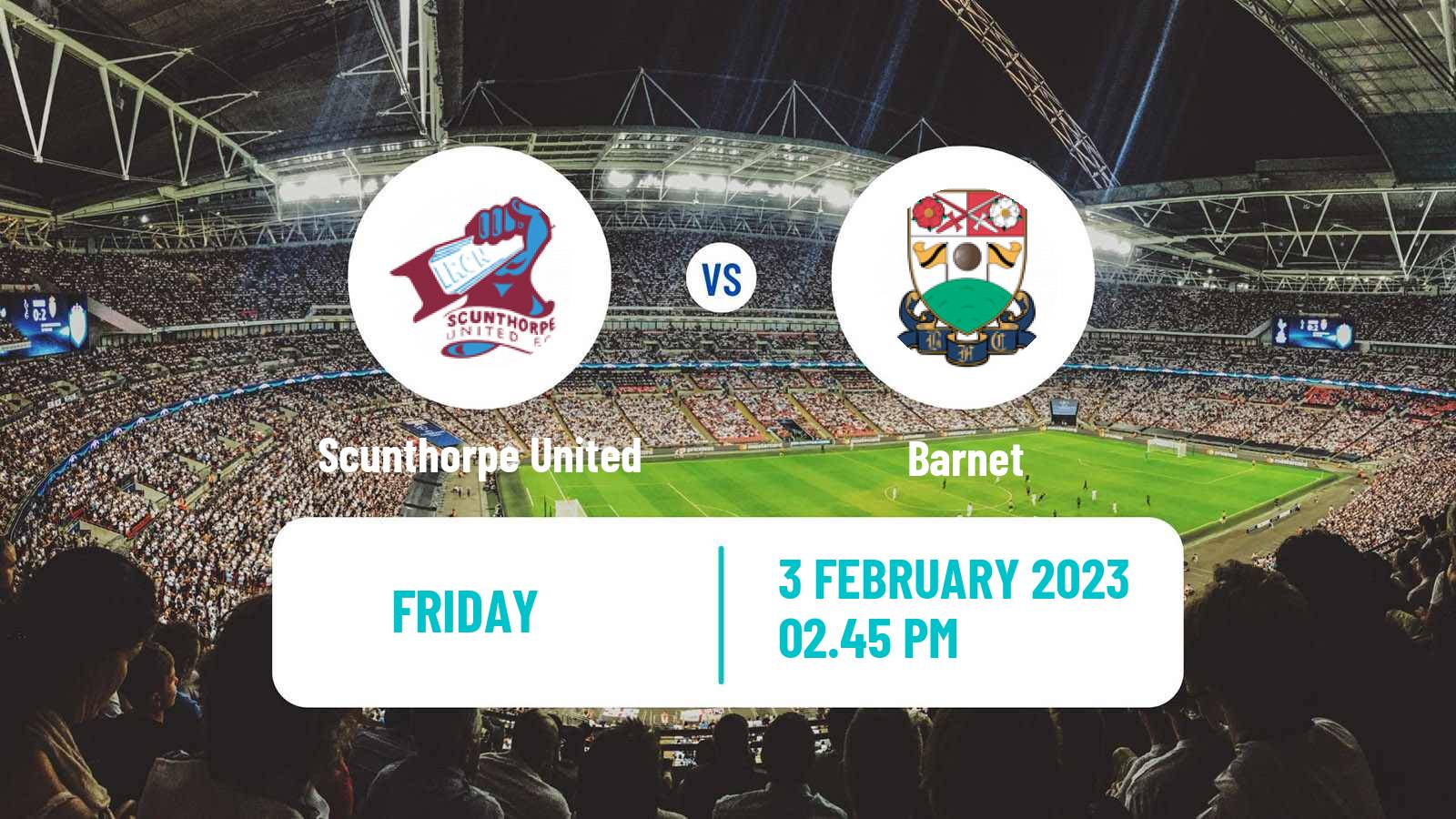 Soccer English National League Scunthorpe United - Barnet