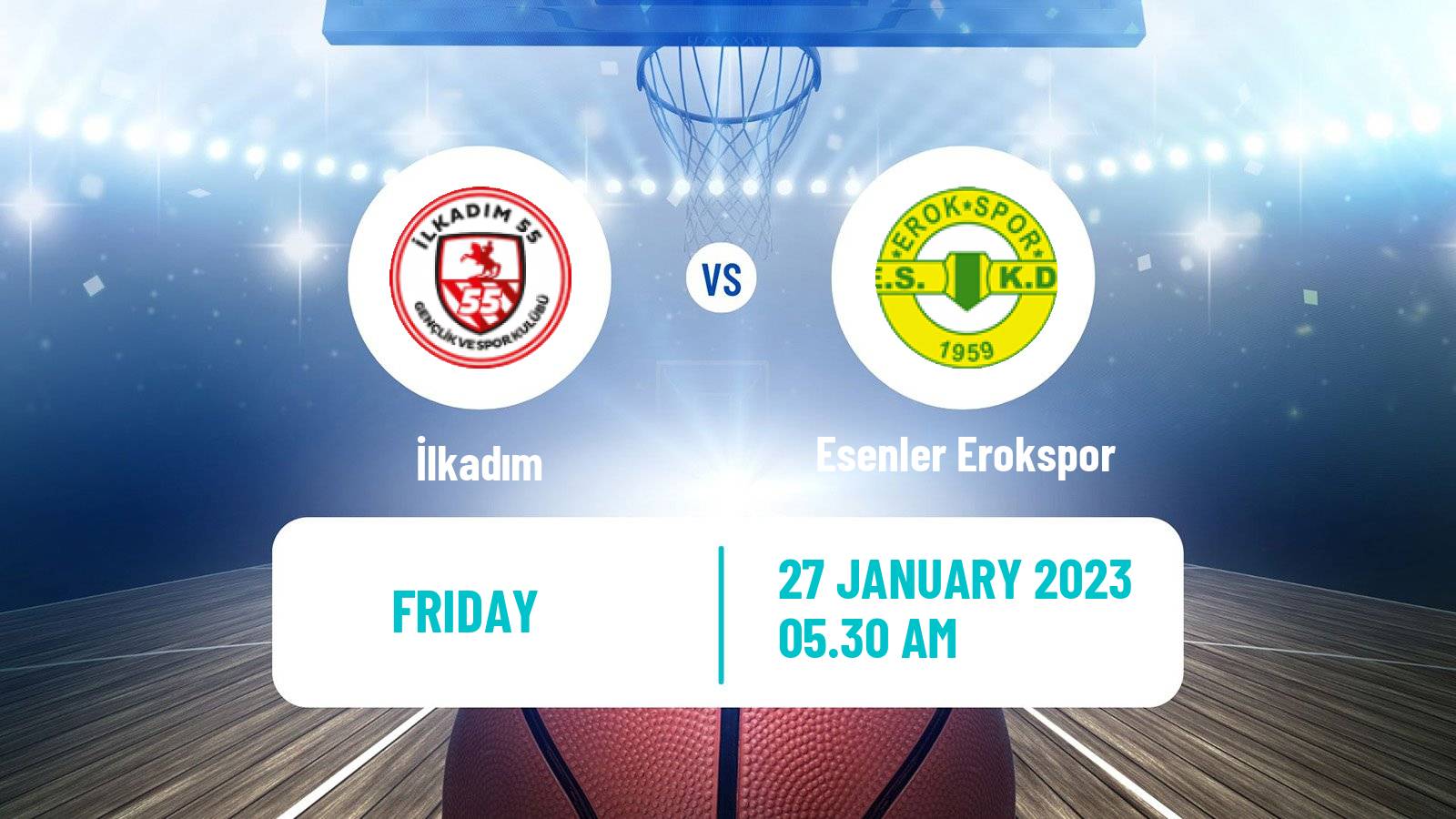 Basketball Turkish TB2L İlkadım - Esenler Erokspor