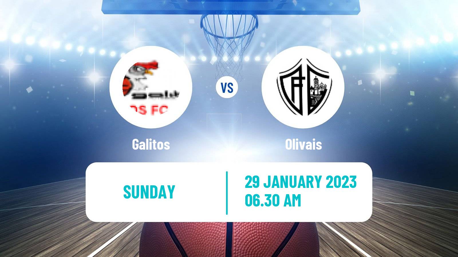 Basketball Portuguese LFB Galitos - Olivais