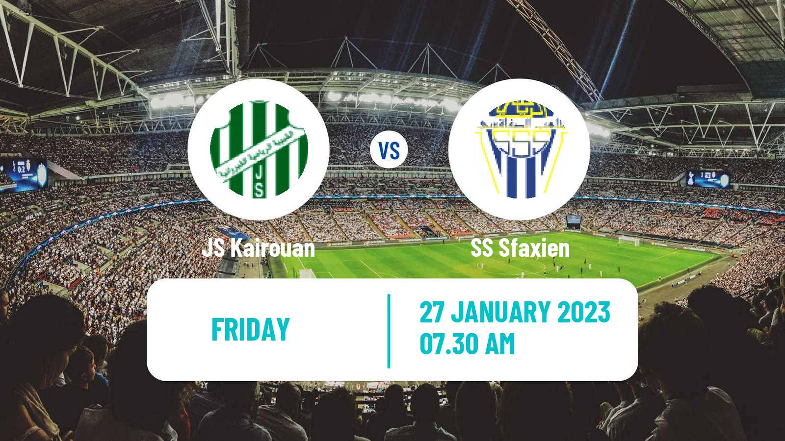 Soccer Tunisian Cup JS Kairouan - SS Sfaxien