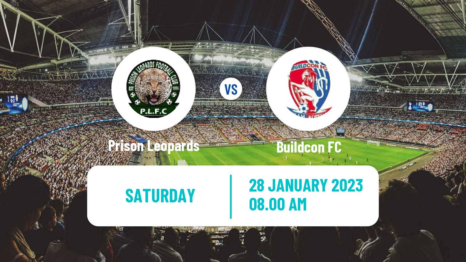 Soccer Zambian Premier League Prison Leopards - Buildcon