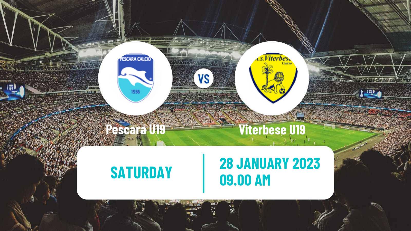 Soccer Italian Primavera 2 Pescara U19 - Viterbese U19