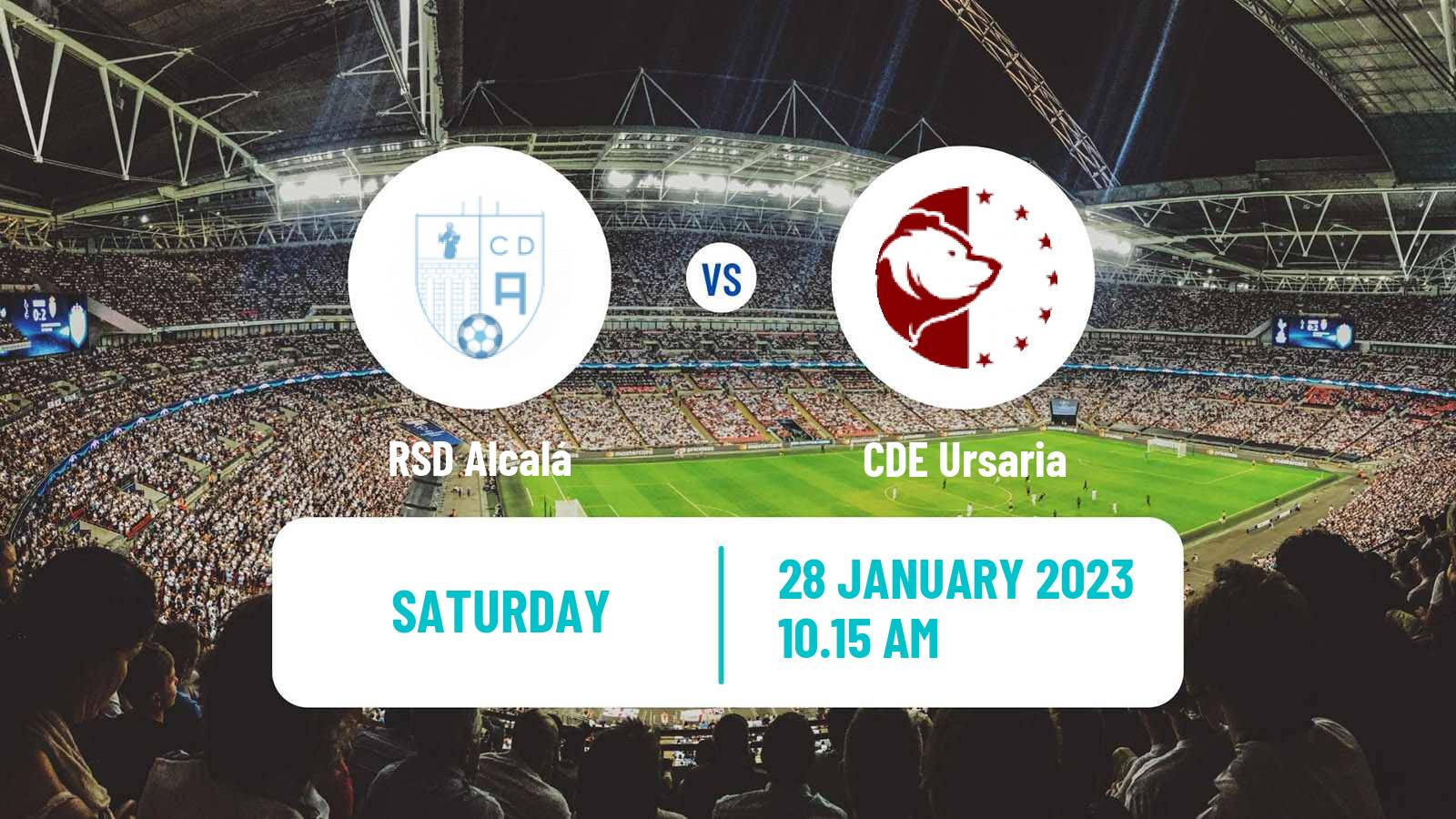 Soccer Spanish Tercera RFEF - Group 7 Alcalá - Ursaria