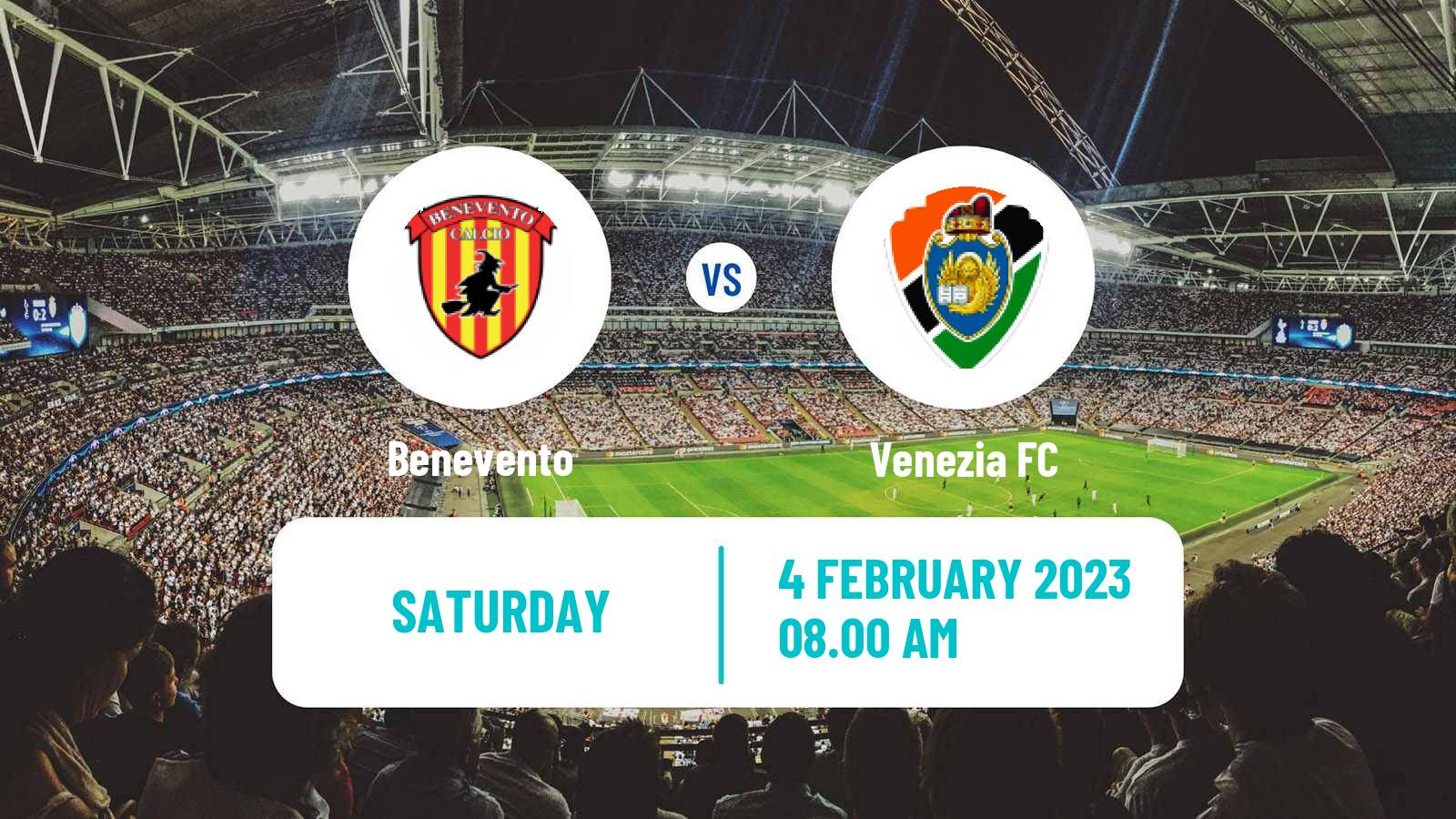 Soccer Italian Serie B Benevento - Venezia