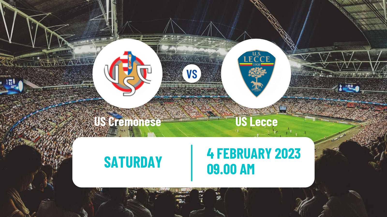Football Italian Serie A Cremonese - Lecce