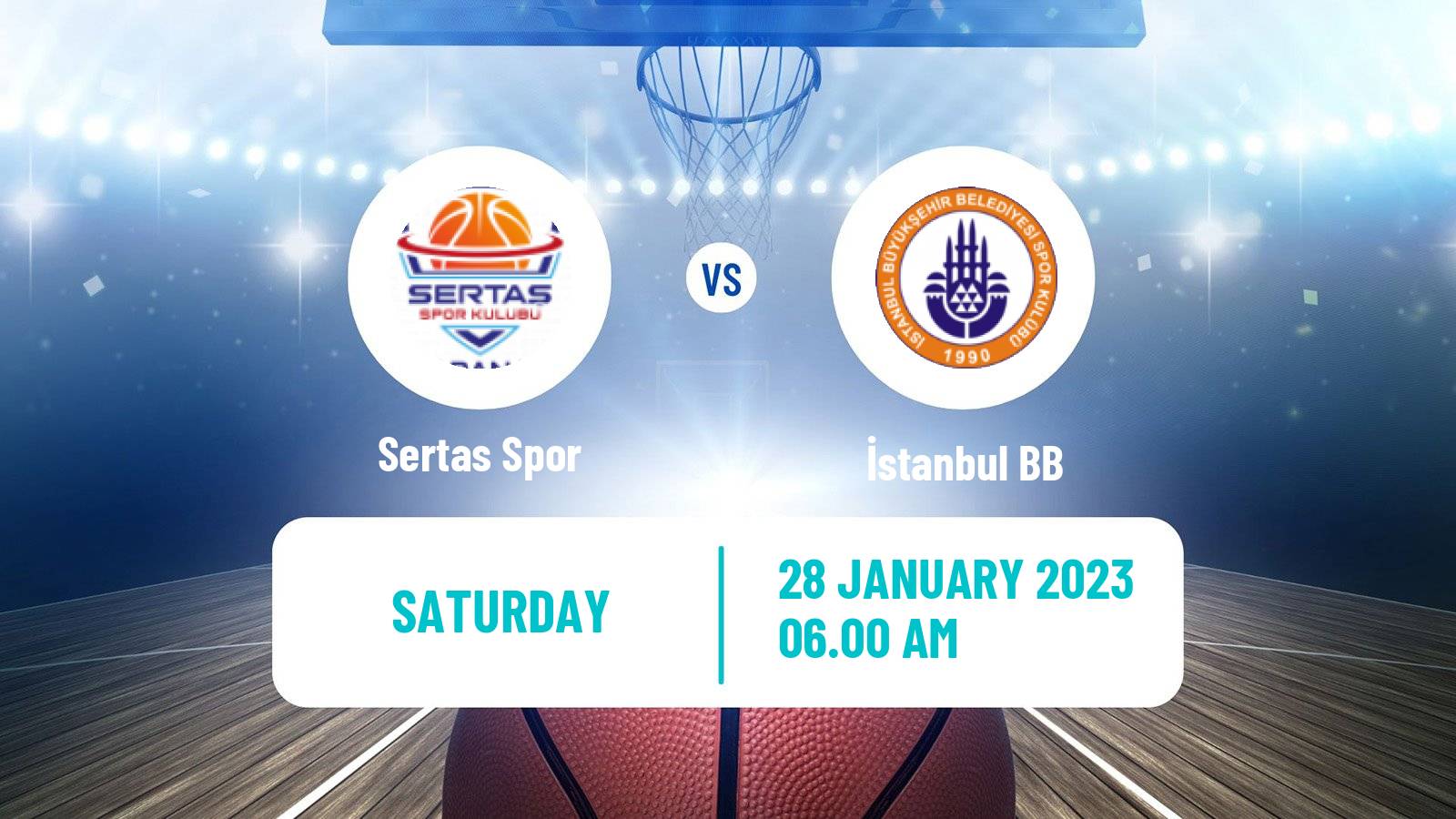 Basketball Turkish TB2L Sertas Spor - İstanbul BB