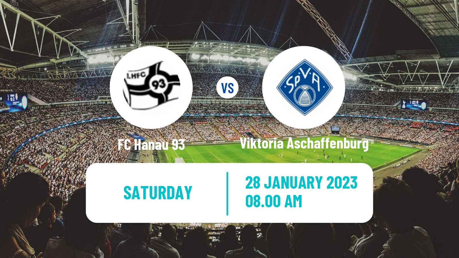 Soccer Club Friendly Hanau - Viktoria Aschaffenburg
