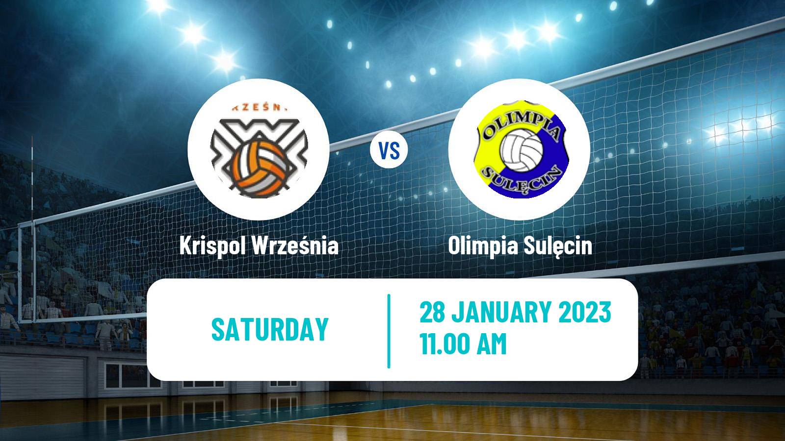 Volleyball Polish I Liga Volleyball Września - Olimpia Sulęcin