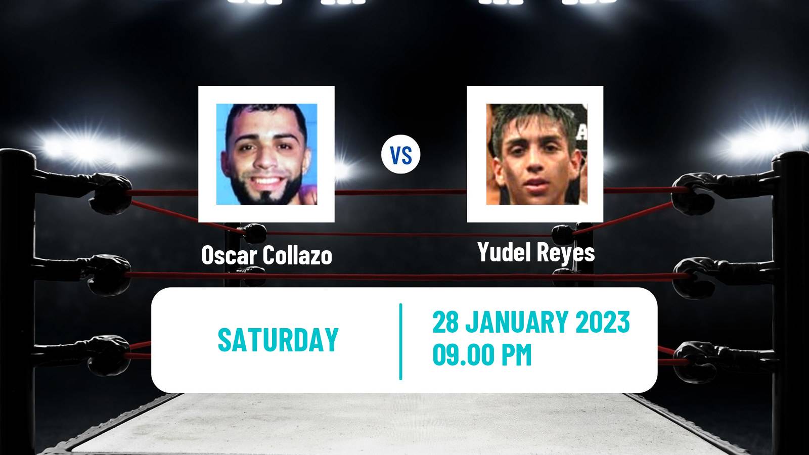Boxing Boxing Oscar Collazo - Yudel Reyes