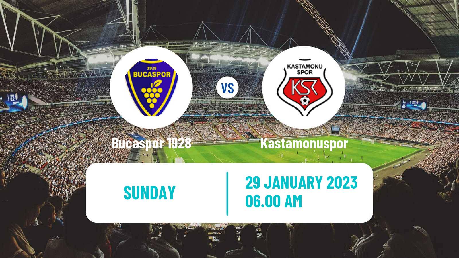 Soccer Turkish Second League Red Group Bucaspor 1928 - Kastamonuspor