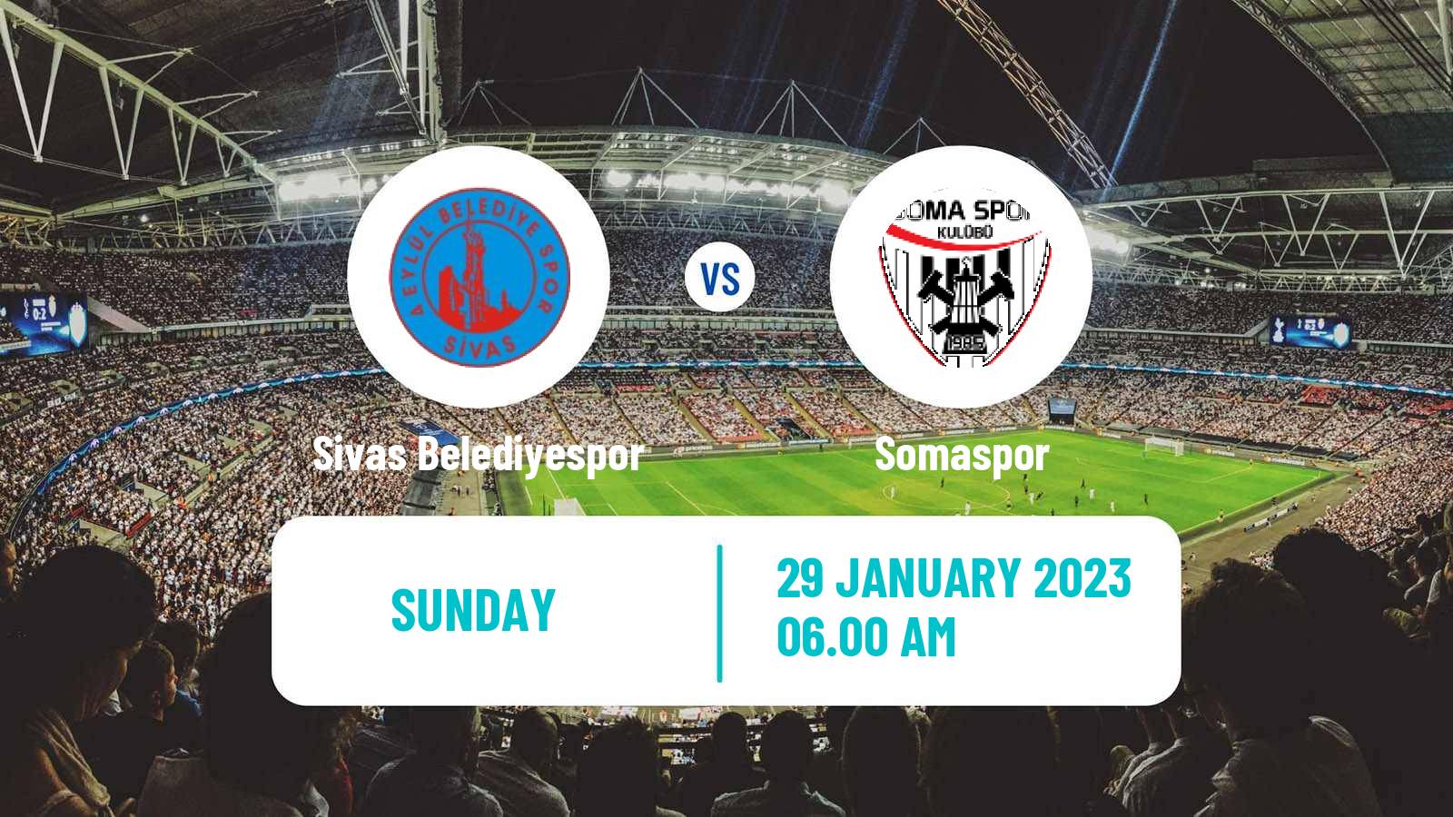 Soccer Turkish Second League White Group Sivas Belediyespor - Somaspor