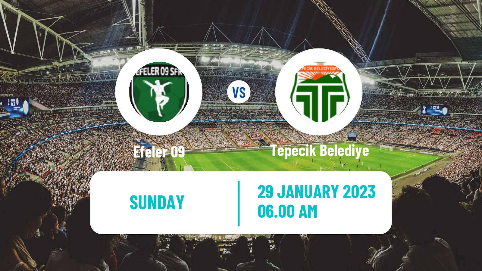 Soccer Turkish 3 Lig Group 3 Efeler 09 - Tepecik Belediye