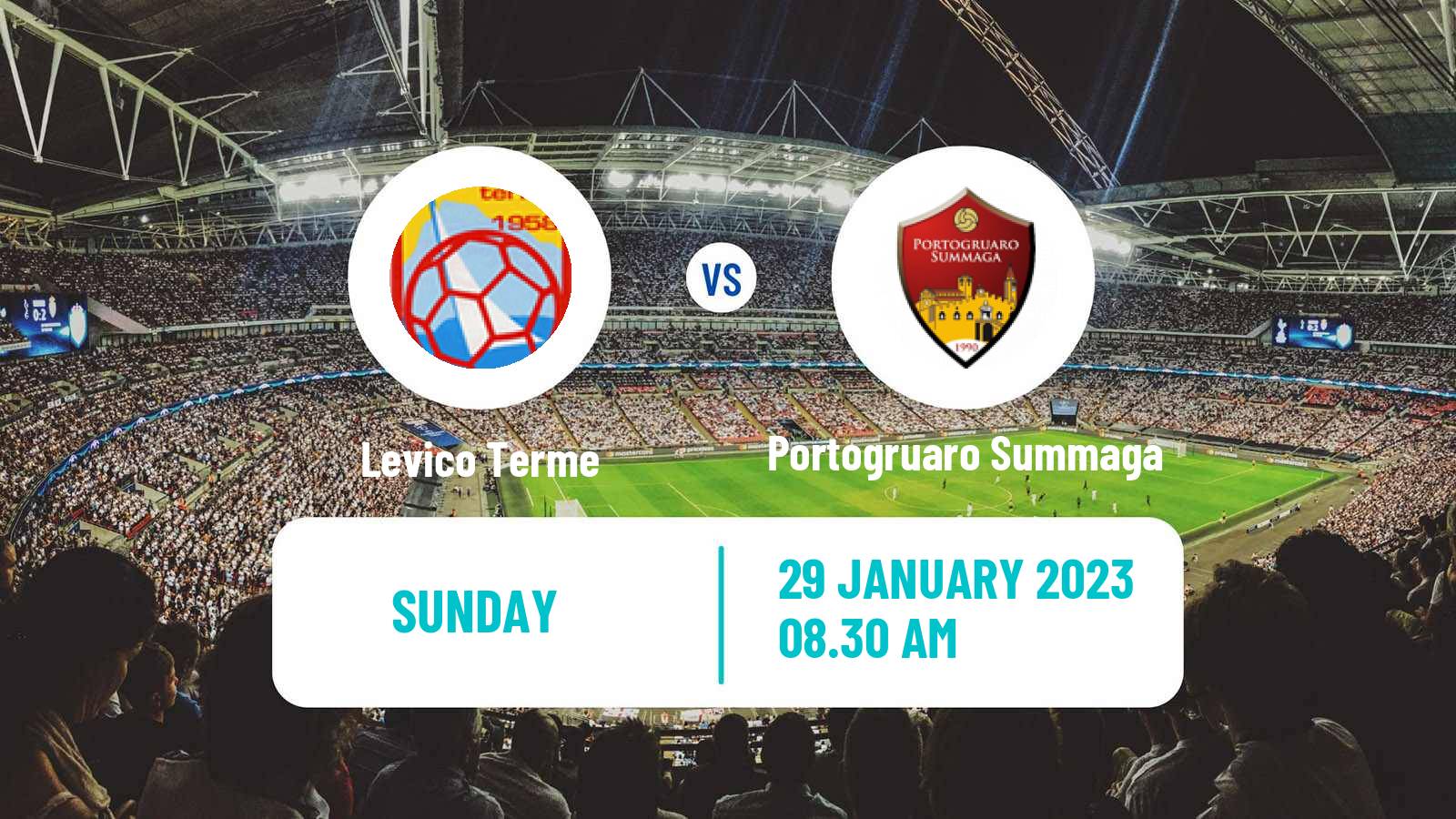 Soccer Italian Serie D - Group C Levico Terme - Portogruaro Summaga