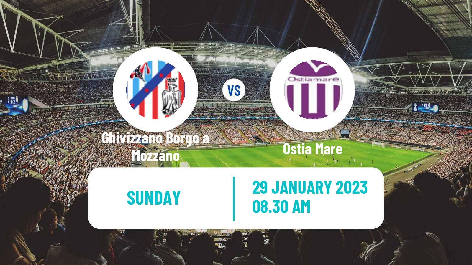 Soccer Italian Serie D - Group E Ghivizzano Borgo a Mozzano - Ostia Mare
