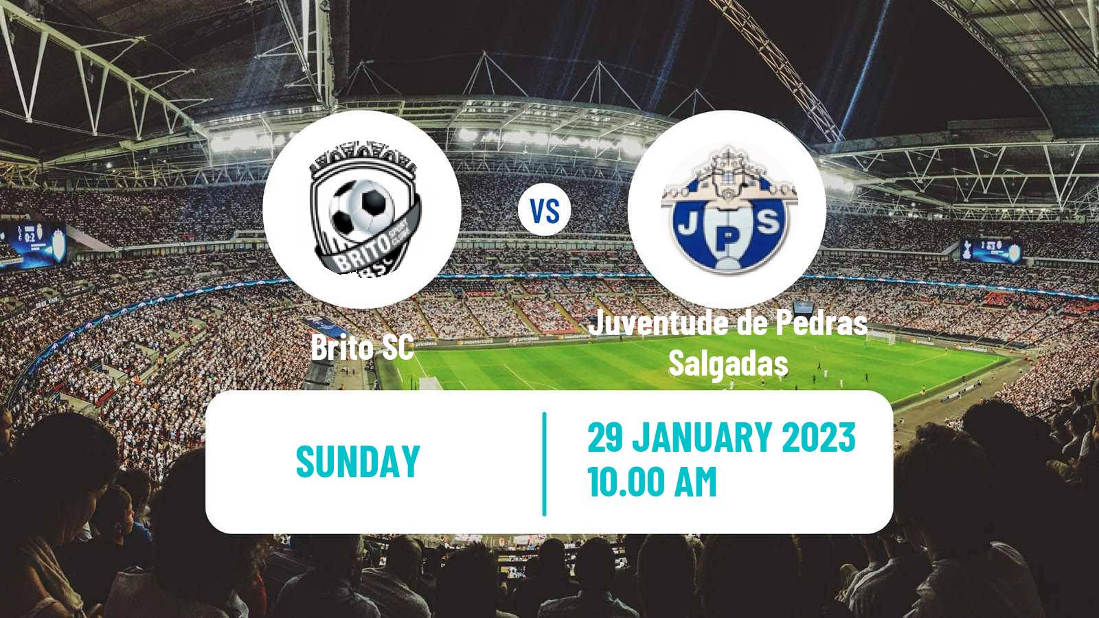 Soccer Campeonato de Portugal Brito - Juventude de Pedras Salgadas