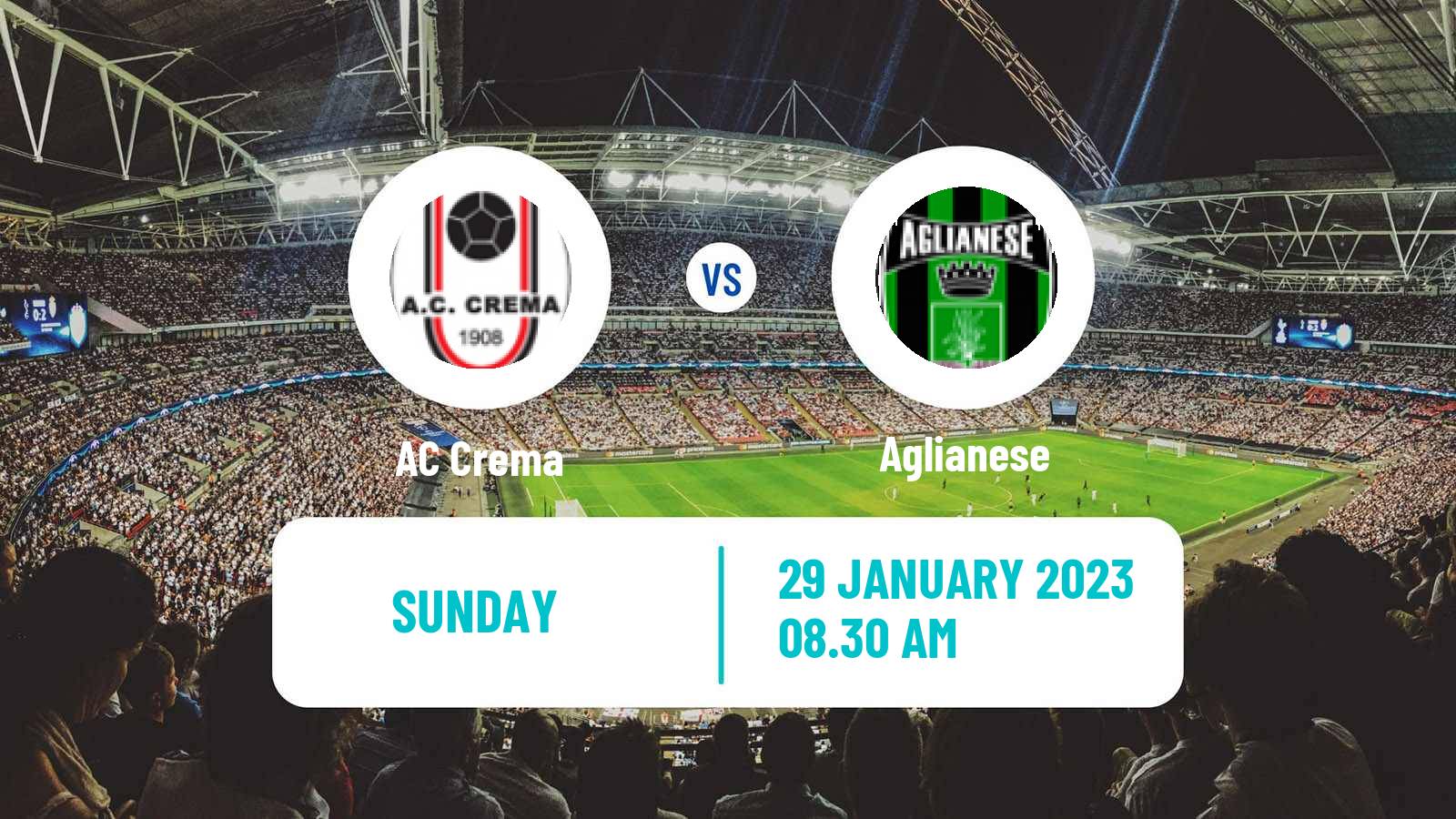 Soccer Italian Serie D - Group D Crema - Aglianese