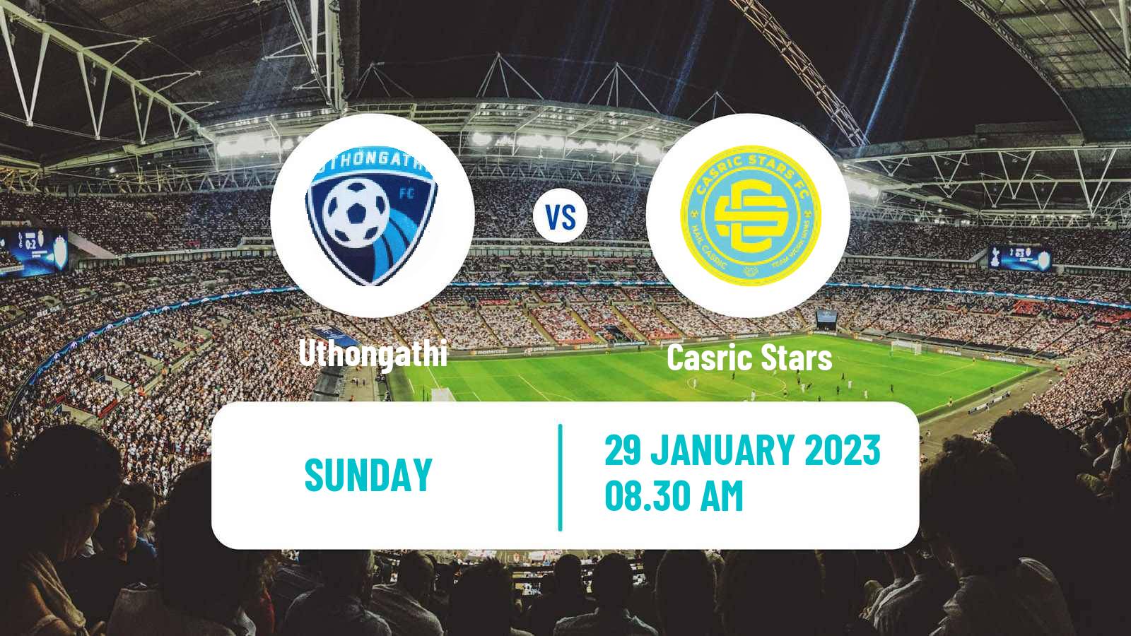 Soccer South African First Division Uthongathi - Casric Stars