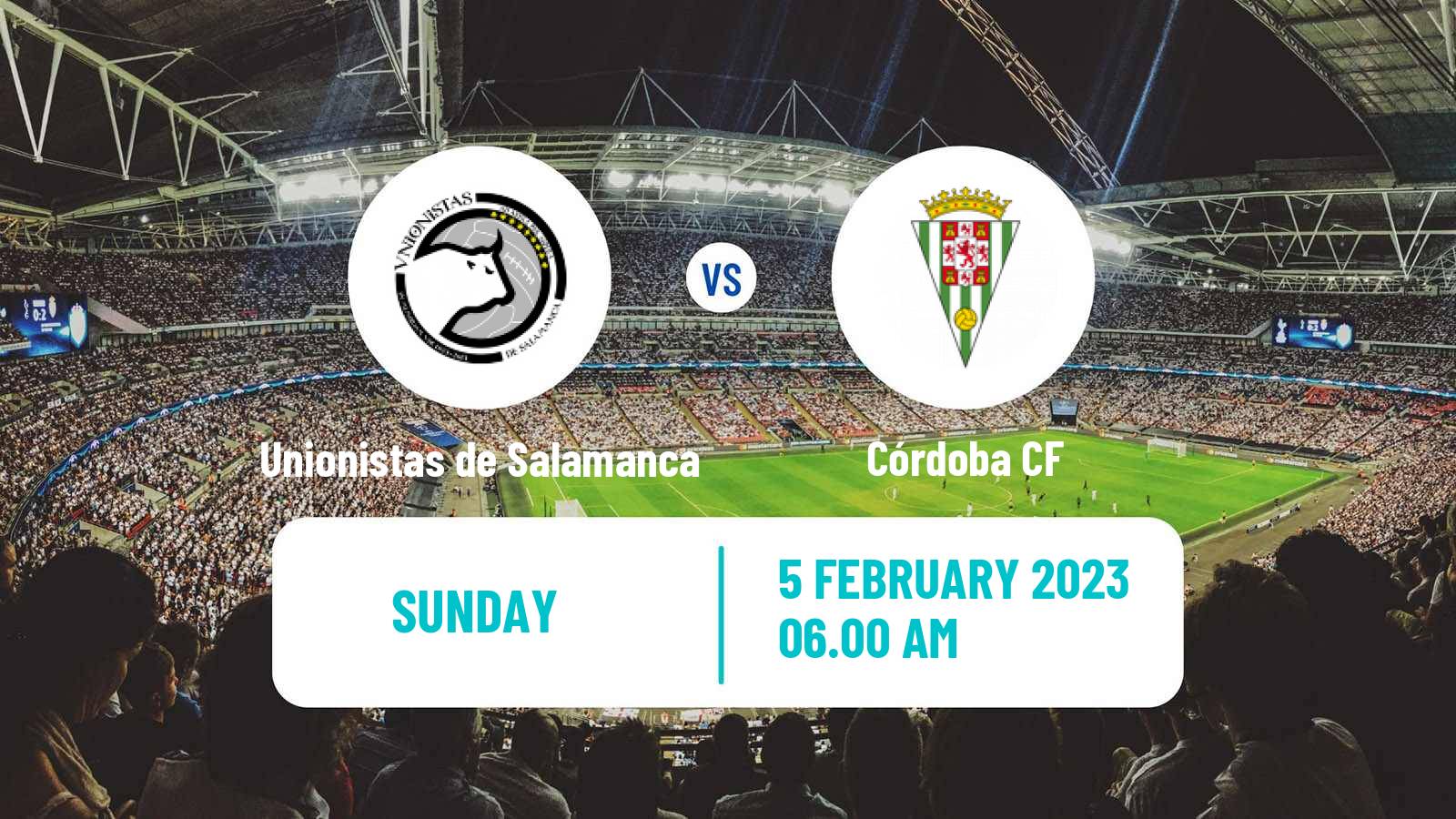 Soccer Spanish Primera RFEF Group 1 Unionistas de Salamanca - Córdoba