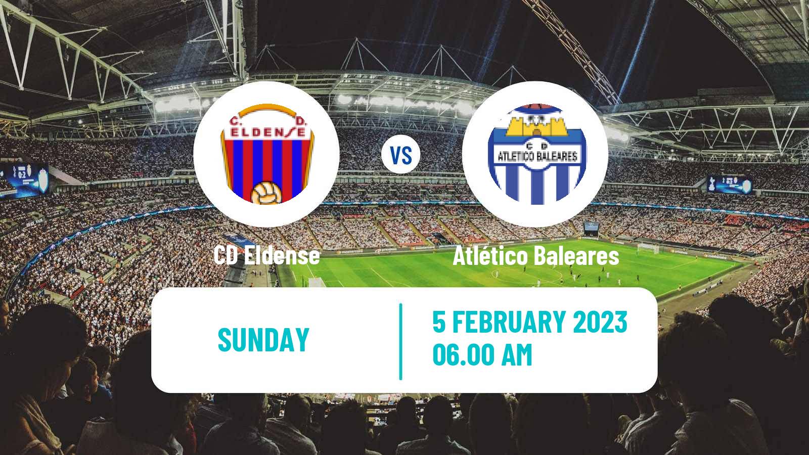 Soccer Spanish Primera RFEF Group 2 Eldense - Atlético Baleares