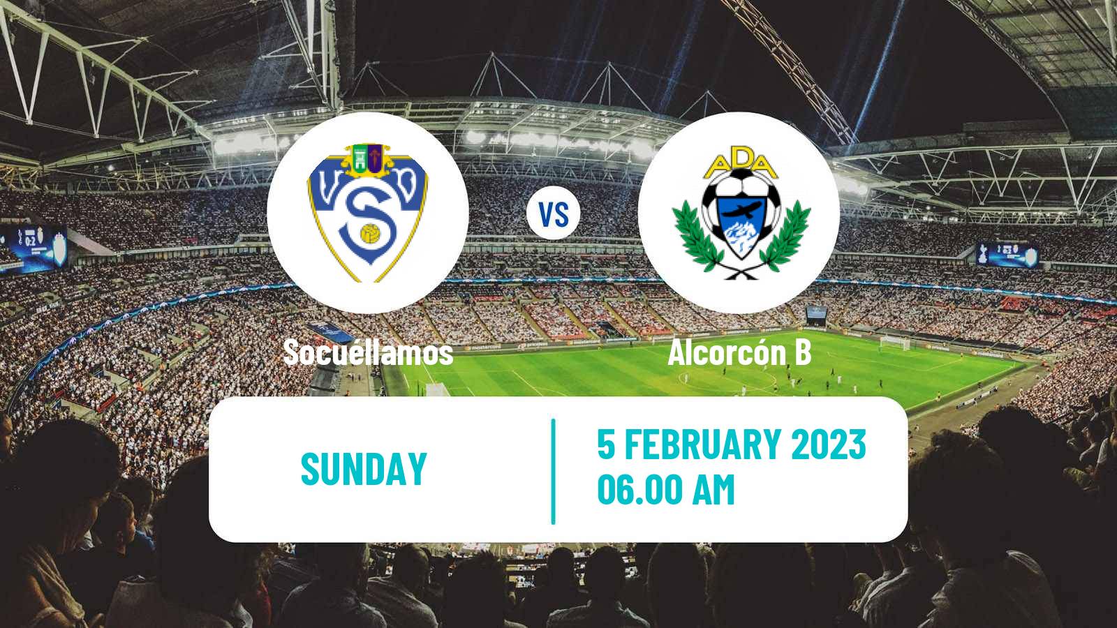 Soccer Spanish Segunda RFEF - Group 5 Socuéllamos - Alcorcón B