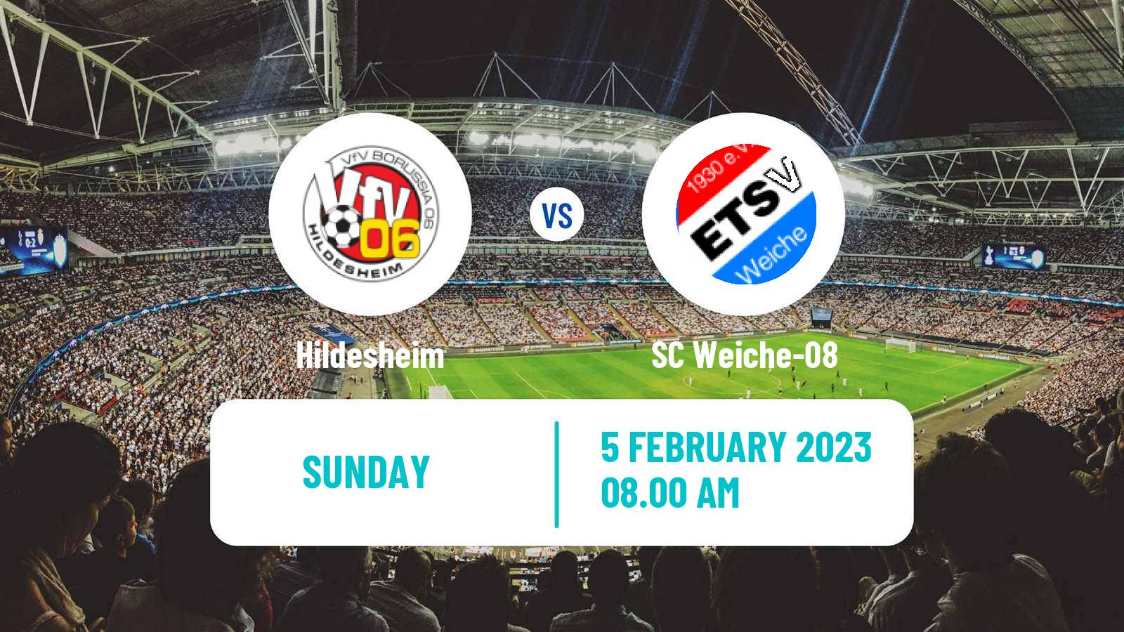Soccer German Regionalliga North Hildesheim - SC Weiche-08