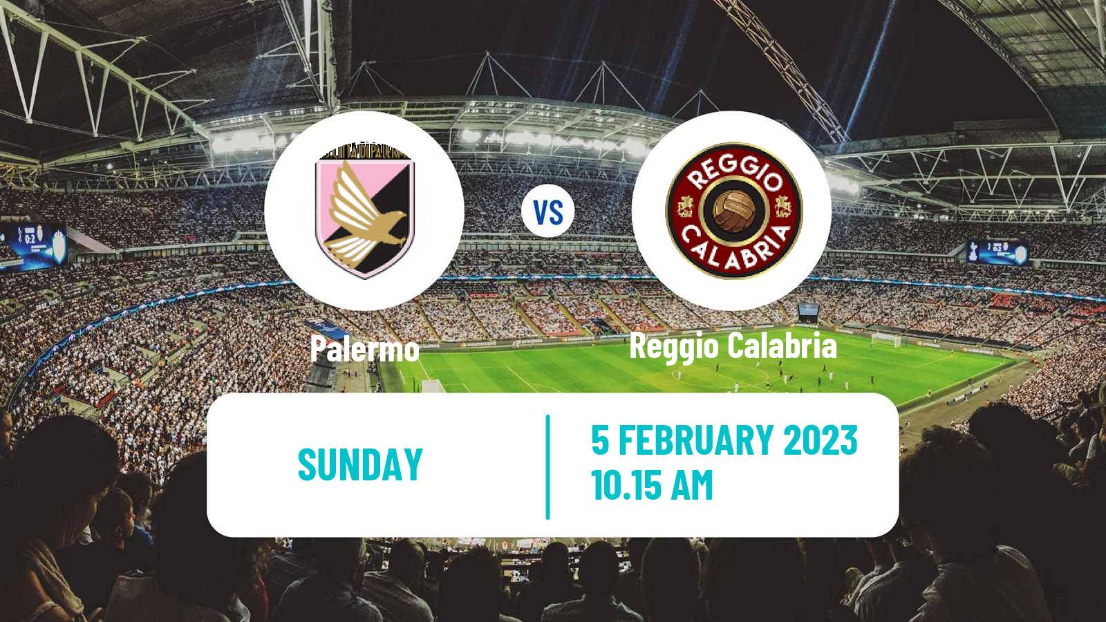 Soccer Italian Serie B Palermo - Reggina