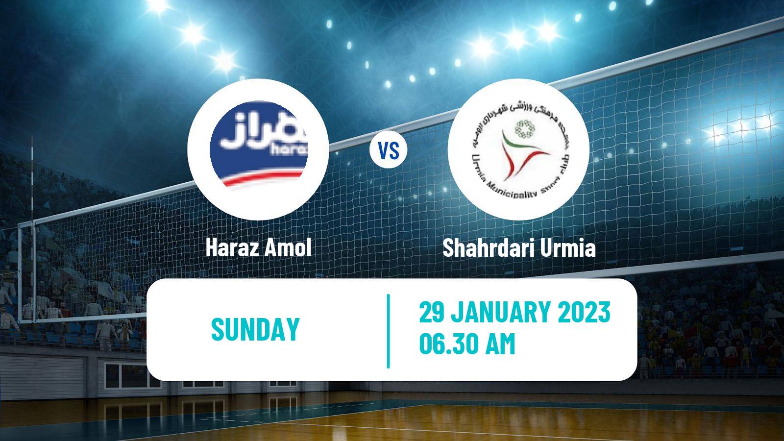 Volleyball Iran Super League Volleyball Haraz Amol - Shahrdari Urmia