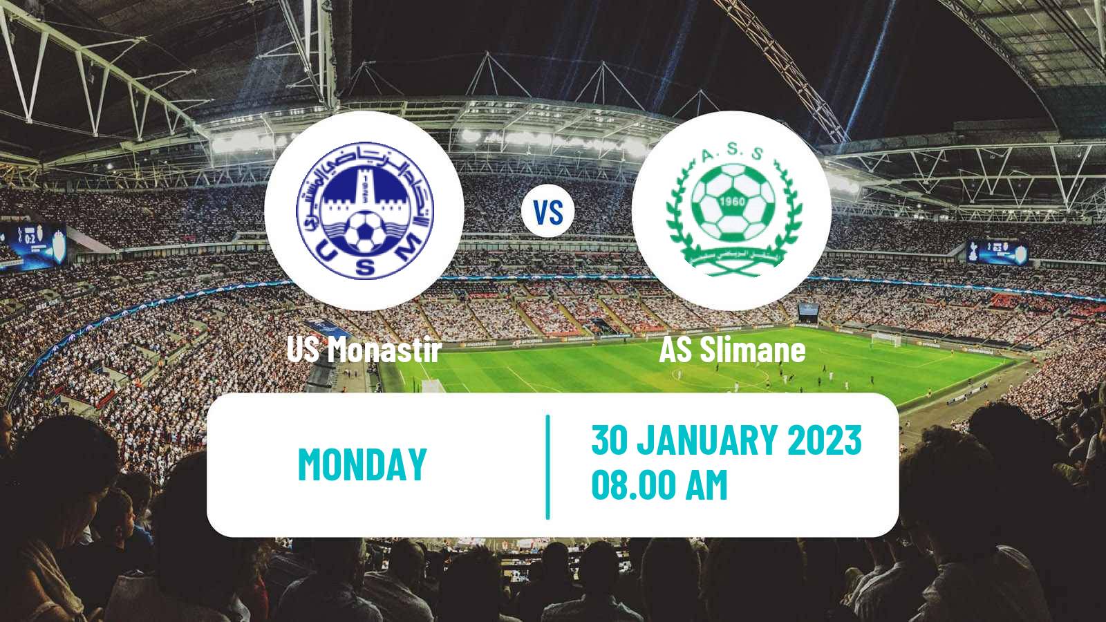 Soccer Tunisian Ligue Professionnelle 1 Monastir - Slimane