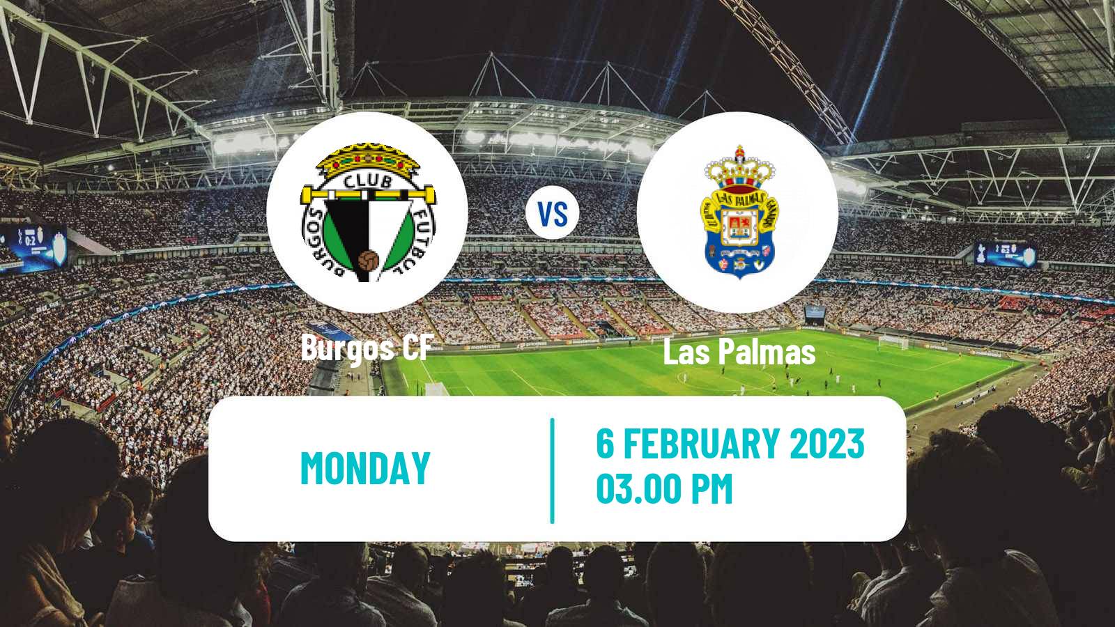 Soccer Spanish LaLiga2 Burgos - Las Palmas