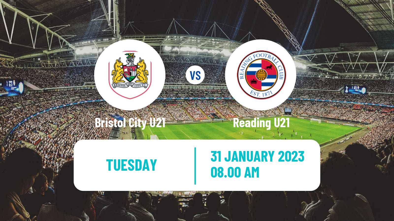 Soccer English Professional Development League Bristol City U21 - Reading U21