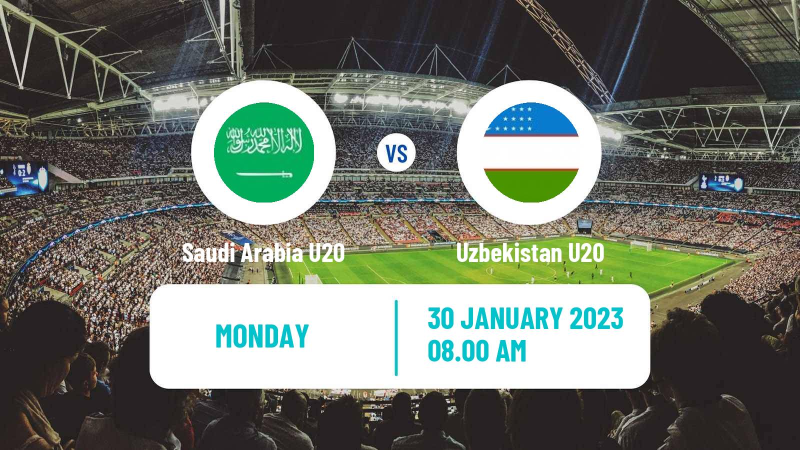 Soccer Friendly Saudi Arabia U20 - Uzbekistan U20