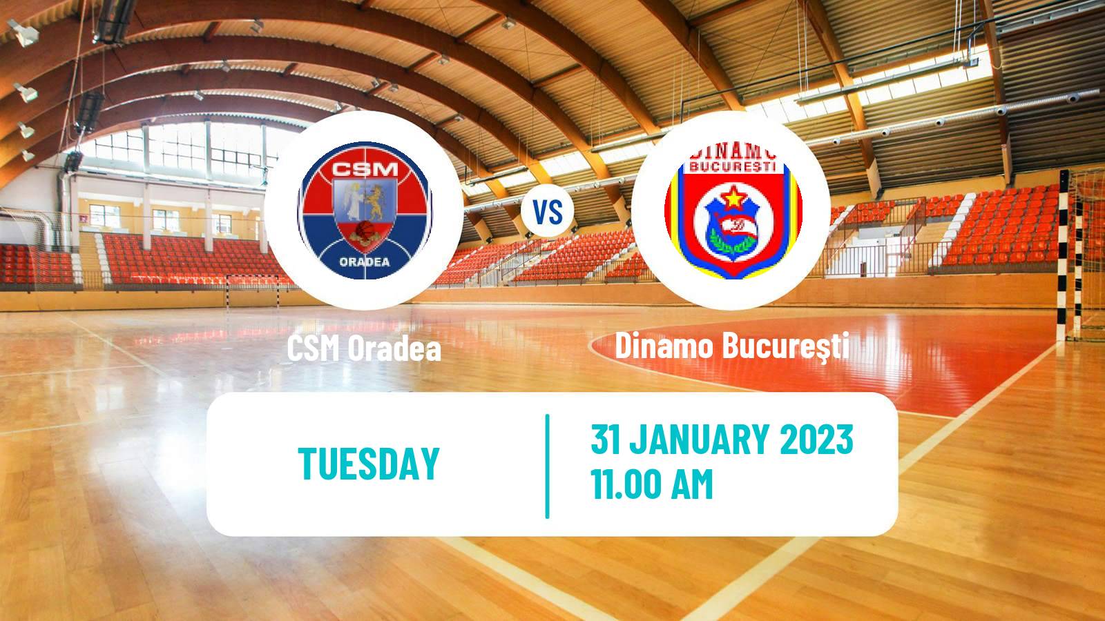 Handball Romanian Liga Nationala Handball CSM Oradea - Dinamo Bucureşti