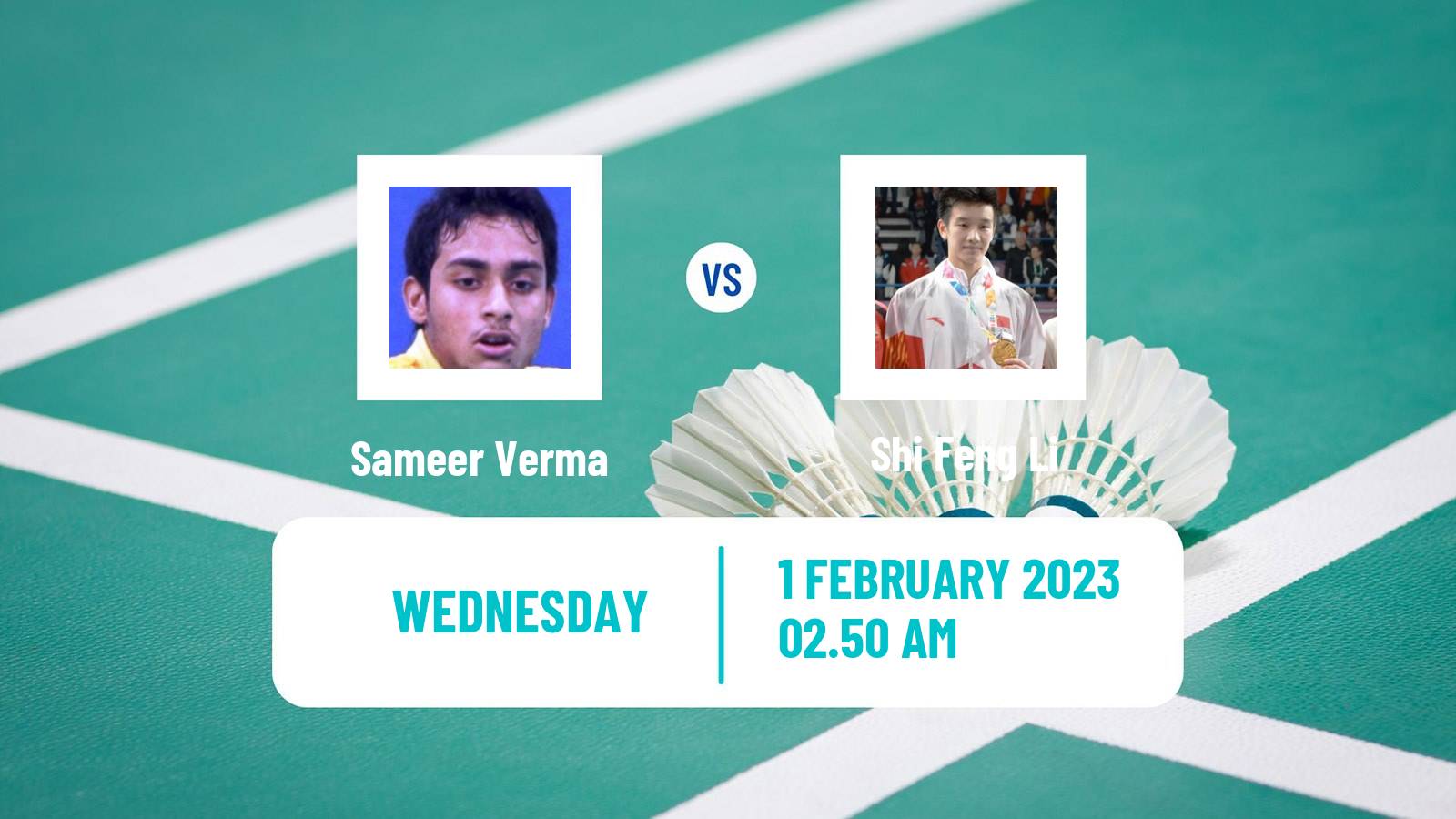 Badminton Badminton Sameer Verma - Shi Feng Li