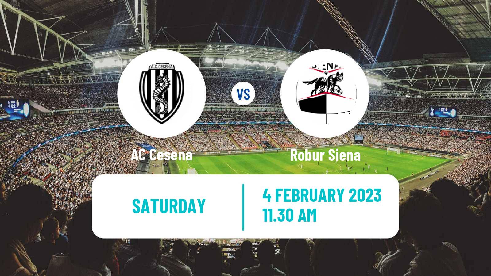 Soccer Italian Serie C Group B Cesena - Siena