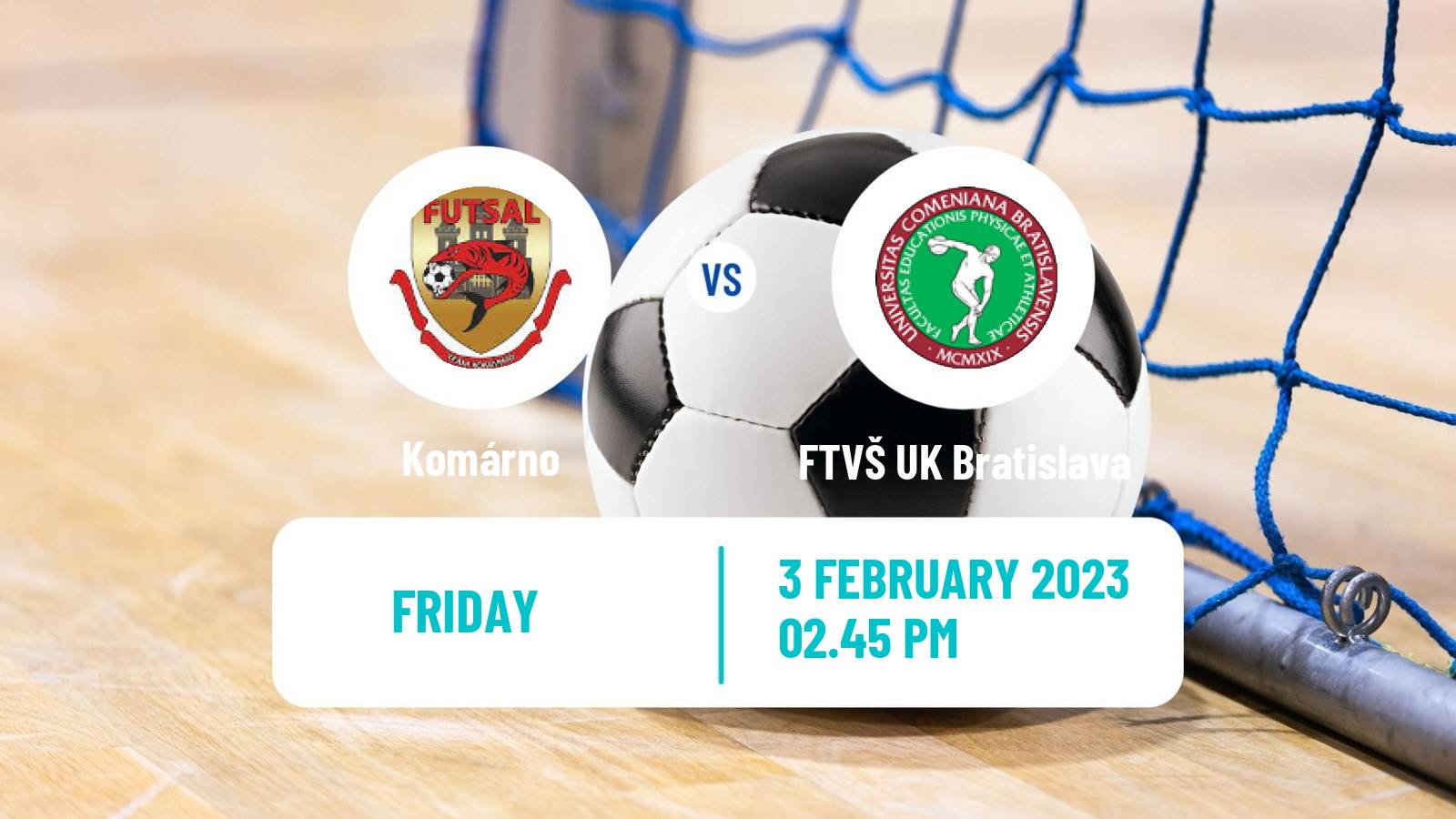 Futsal Slovak Extraliga Futsal Komárno - FTVŠ UK Bratislava