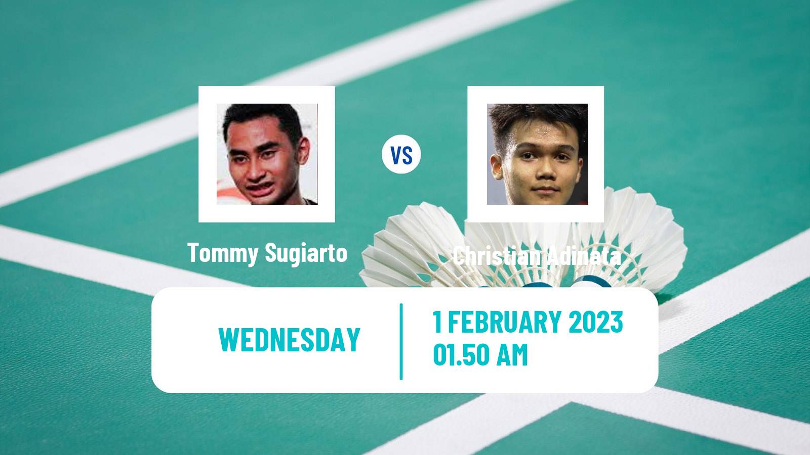 Badminton Badminton Tommy Sugiarto - Christian Adinata