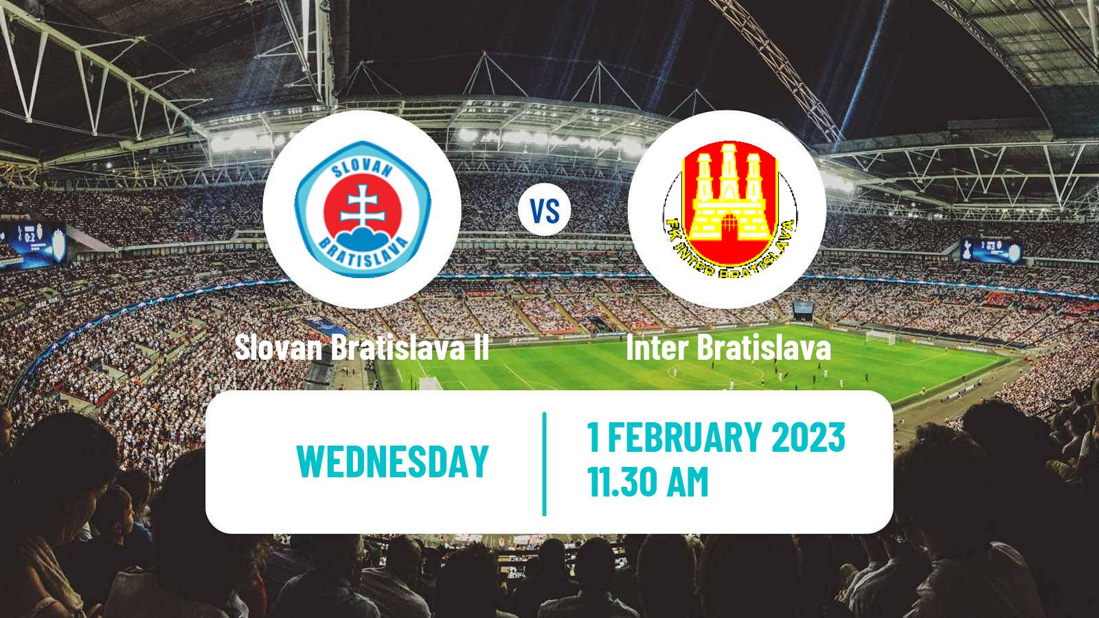 Soccer Club Friendly Slovan Bratislava II - Inter Bratislava