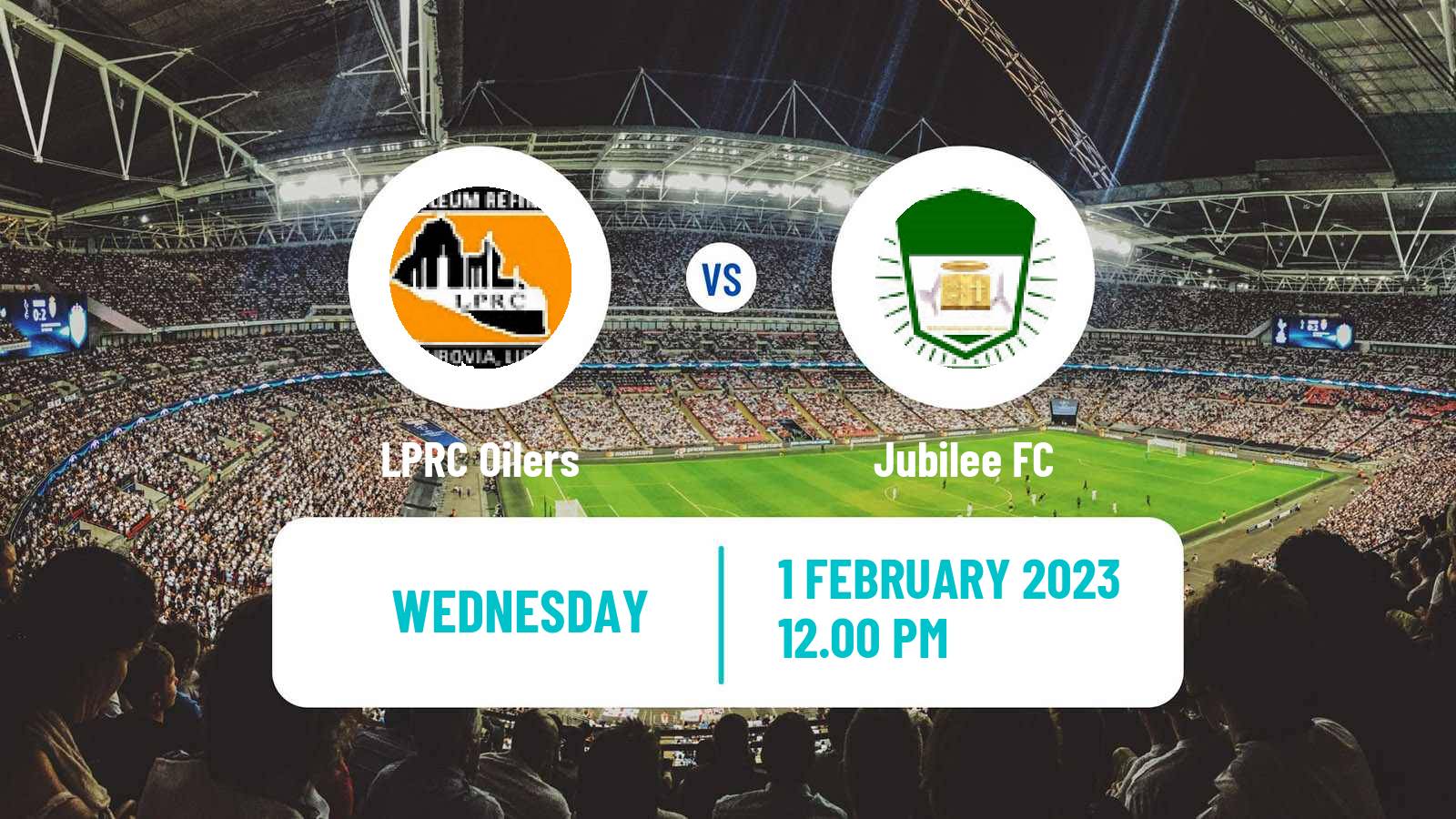 Soccer Liberian First Division LPRC Oilers - Jubilee