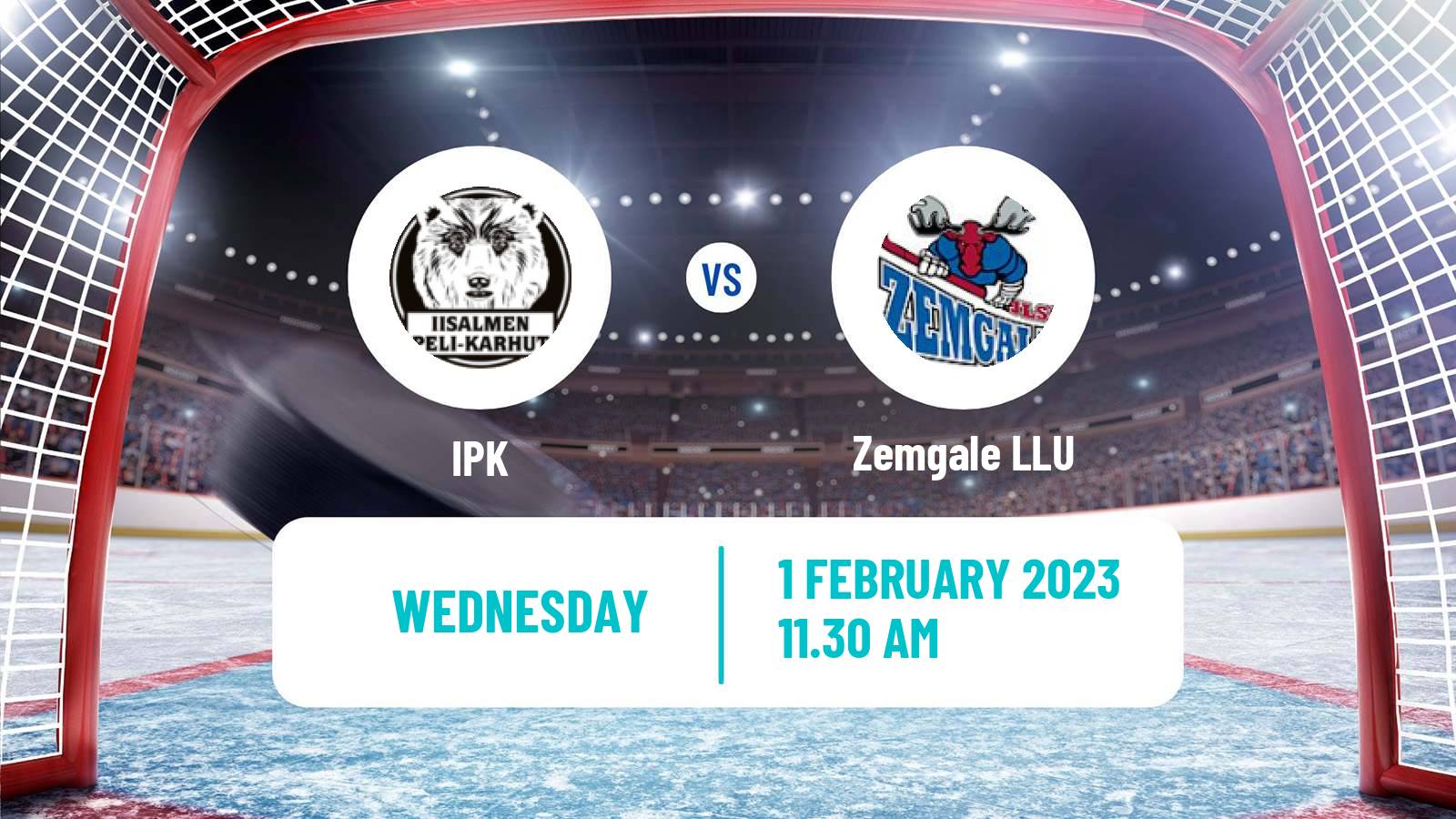 Hockey Finnish Mestis IPK - Zemgale LLU