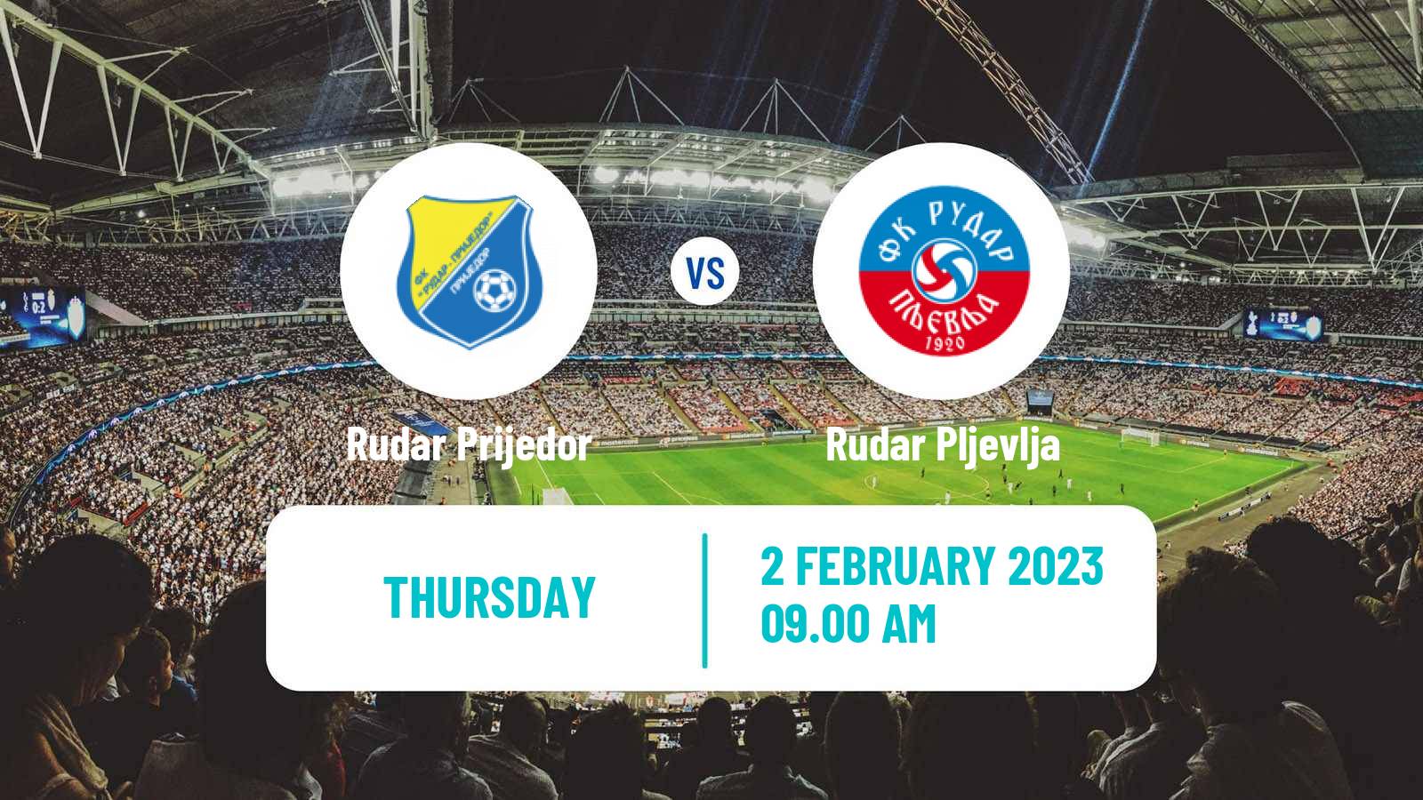 Soccer Club Friendly Rudar Prijedor - Rudar Pljevlja