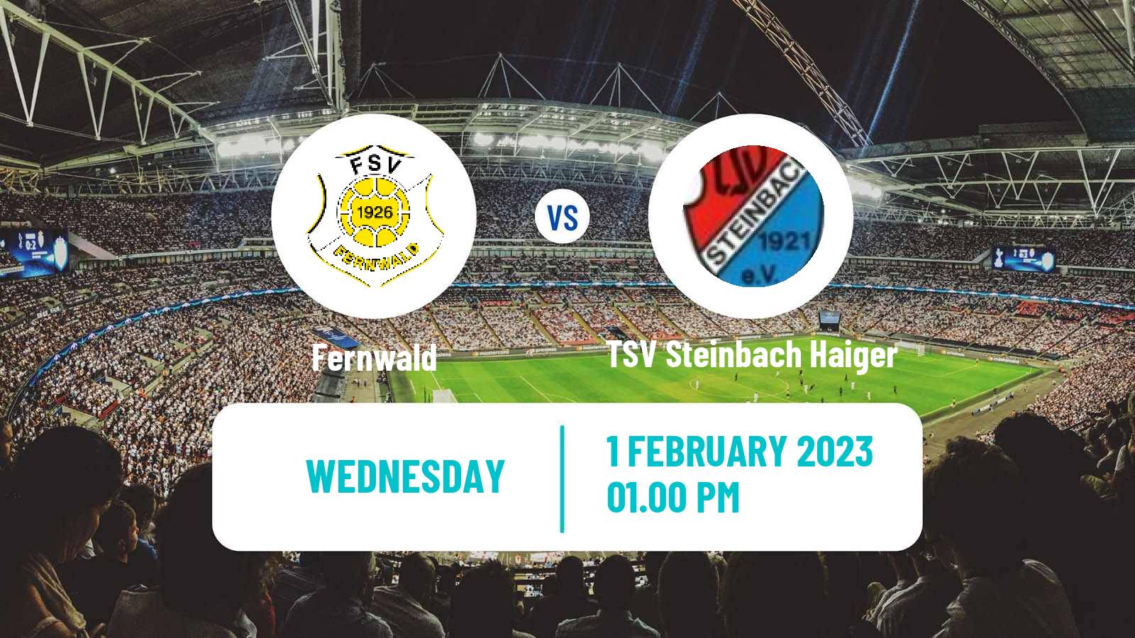 Soccer Club Friendly Fernwald - TSV Steinbach Haiger