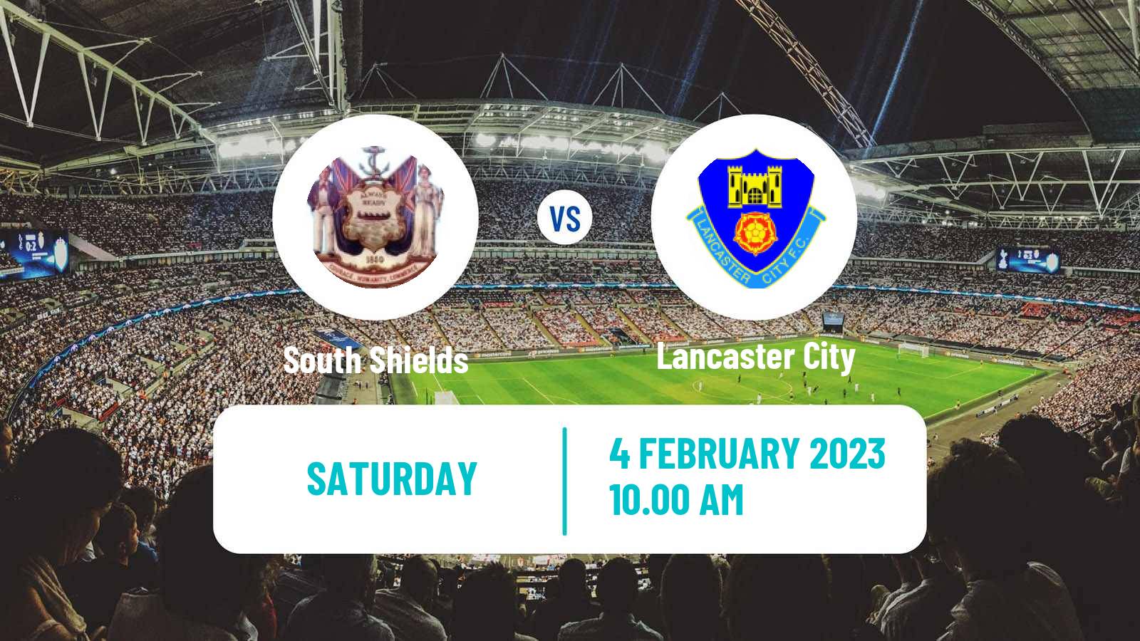 Soccer English NPL Premier Division South Shields - Lancaster City