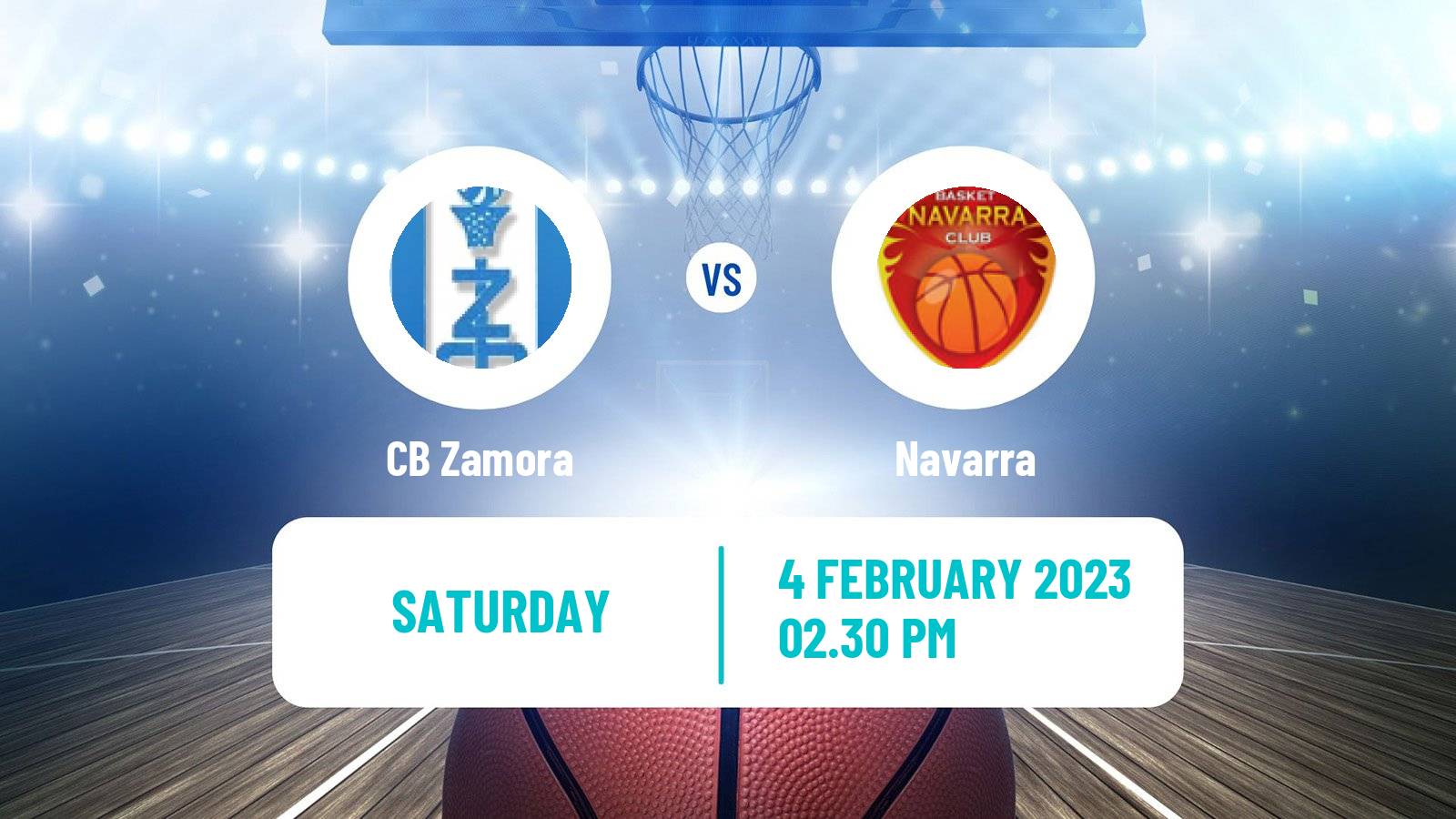 Basketball Spanish LEB Plata Zamora - Navarra