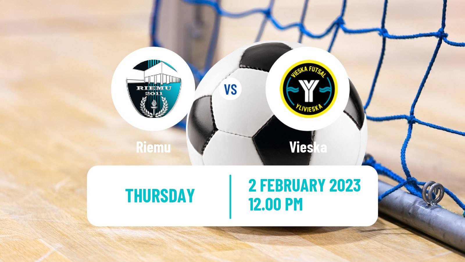 Futsal Finnish Liiga Futsal Riemu - Vieska